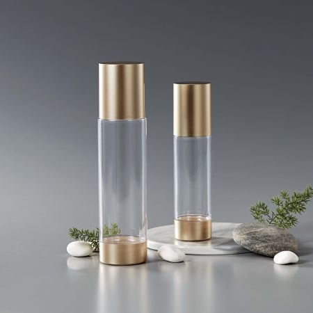 PETG Clear Cosmetic Bottles