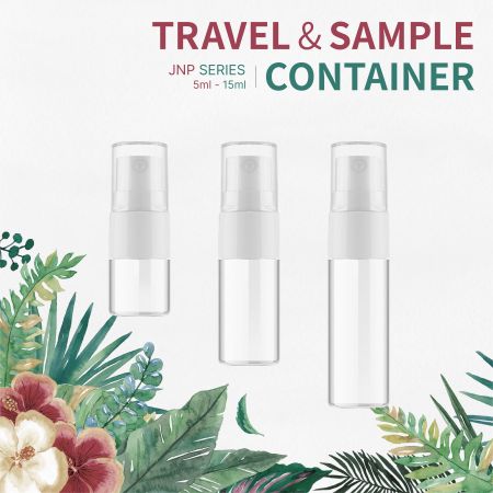 Botol Sampel Kosmetik PETG dengan Pompa