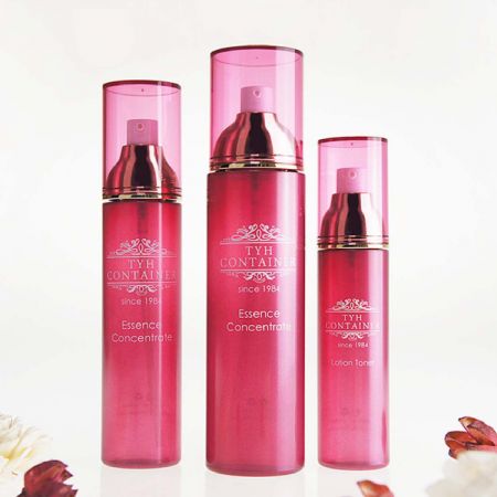 PETG Cylindrical Cosmetic Bottle - PETG Cylindrical Lotion Bottle