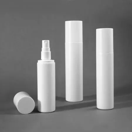 Cylindrical Cosmetic Pump Bottle