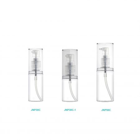 PETG円柱形化粧品ボトルJNPC SIZE-1。