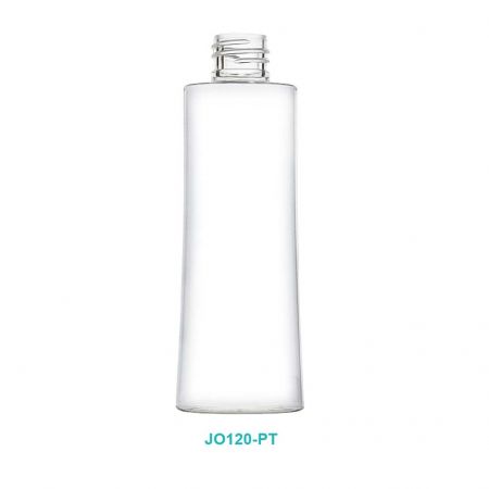Botella redonda especial PETG de 120 ml