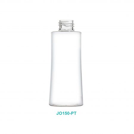 Butelka kosmetyczna o pojemności 150 ml w kształcie owalnym - Butelka kosmetyczna 150 ml