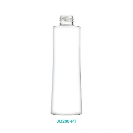 Butelka kosmetyczna o pojemności 200 ml w kształcie owalu - Butelka kosmetyczna 200 ml