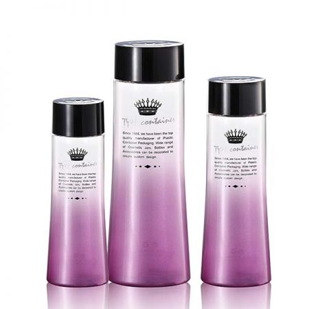 Botol Toner Kosmetik Oval PETG