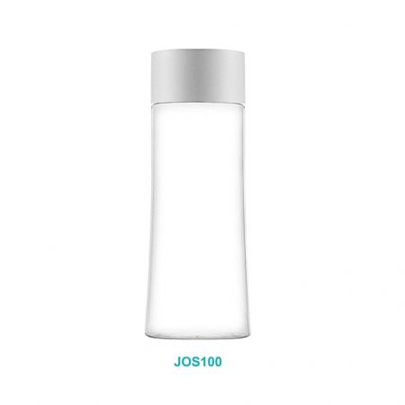 Butelka kosmetyczna o pojemności 100 ml w kształcie owalnym - Butelka kosmetyczna 100 ml