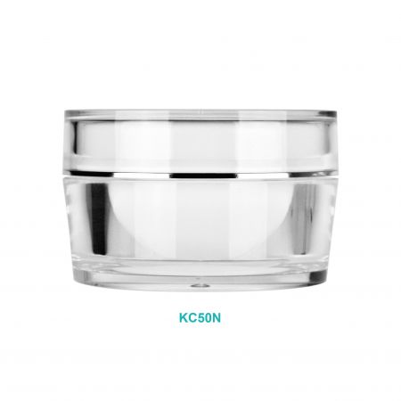 50ml Acrylic Round Cream Jar