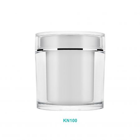 100ml Acrylic Round Cream Jar