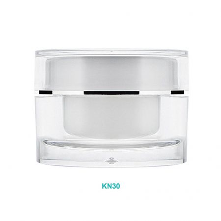 30ml Acrylic Round Cream Jar