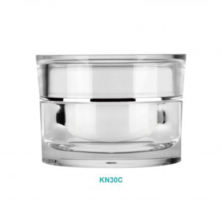 30ml Acryl Runde Creme Jar - 30ml Acryl Runde Creme Jar