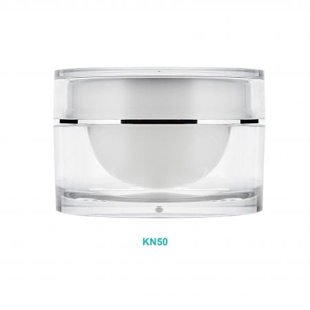 50ml 壓克力圓形乳霜罐 - 50ml 壓克力圓形乳霜罐