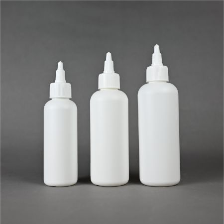 Boston Round Squeeze Bottle Pointed-nose cap bottle - Boston Pointed nose cap bottle