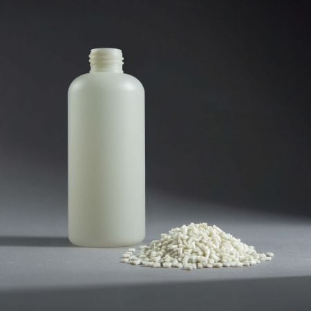 PCR_PE Boston Round Cosmetic Bottle - HDPE Boston Round Lotion Bottle