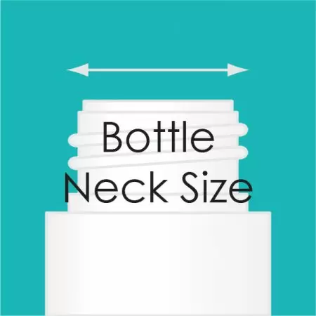 Tamaño del cuello de la botella