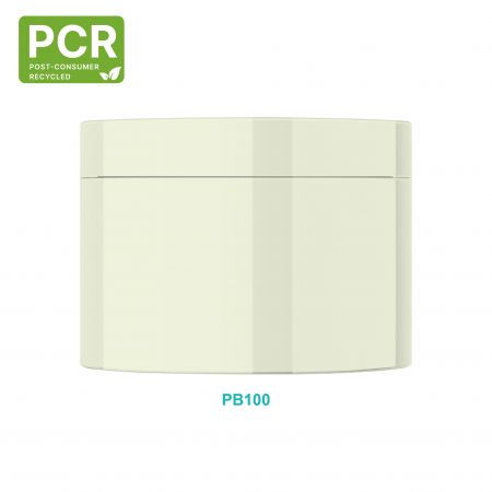 100ml PCR PP 圓形霜罐 - 100ml PCR PP 圓形霜罐