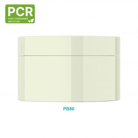 80ml PCR PP 圓形霜罐 - 80ml PCR PP 圓形霜罐