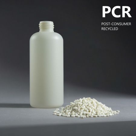PCR PE 波士頓乳液瓶 - PCR PE 波士頓圓形乳液瓶