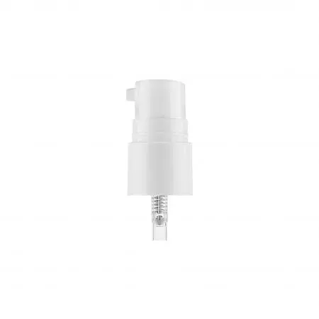 PP白色塑膠壓頭(18牙) - PP白色塑膠壓頭(18牙)。