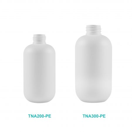 HDPE 圓形乳液瓶 NA-PE SIZE。