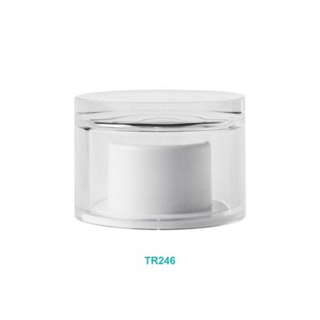 PMMA Round Bottle Cap TR246 SIZE。