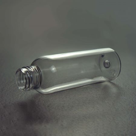 100ml PET Boston Round Cosmetic Bottle - 100ml Boston Round Cosmetic Bottle TUB100.