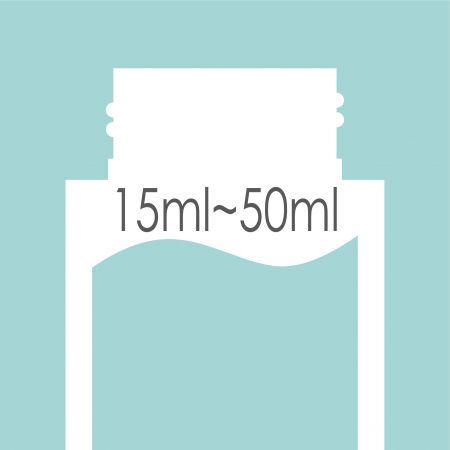 15ml - 59ml Bottle - Capacity 15ml - 50ml Bottle