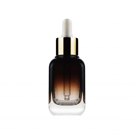 40ml square Glass Cosmetic Bottle