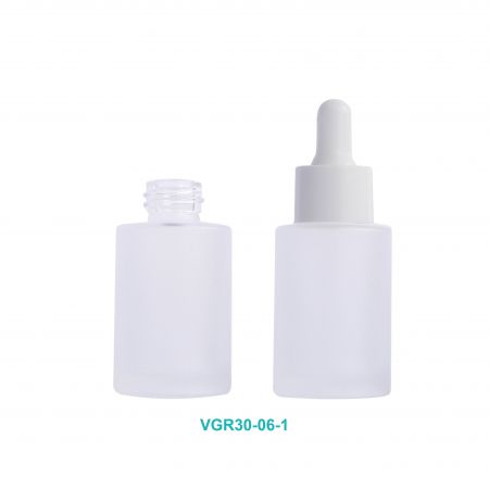 ขวดแก้วทรงกระบอก 30 มล.