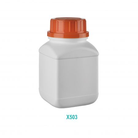 500ml 方形藥罐 - 500ml 方形藥罐