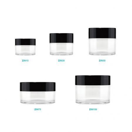 Cream Jar with Double layer Cap