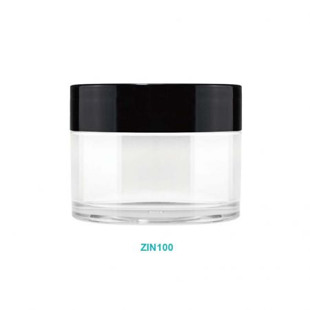 100ml 圓形化妝品罐 - 100ml 圓形化妝品罐