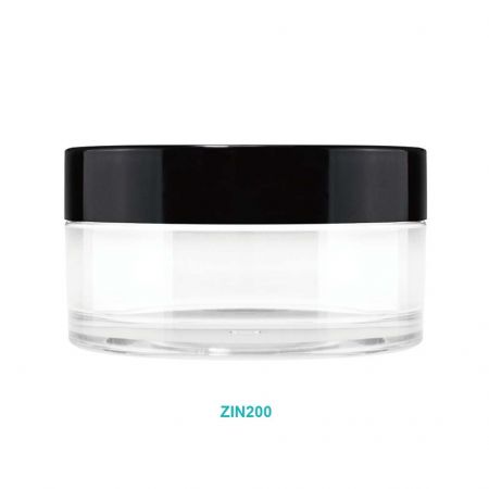 200ml Round Cream Jar - 200ml PET Rotundum Vas Crematorium