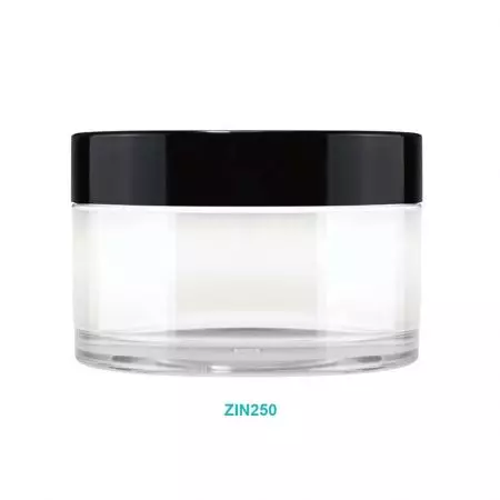 250ml PET Cream Jar - 250ml PET Round Cream Jar