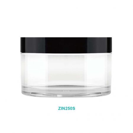 250ml Round Jar-Single Cap