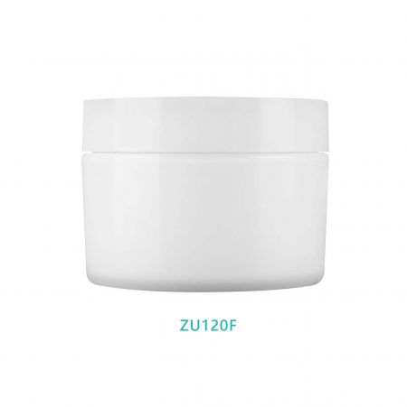 Barattolo rotondo da 120 ml per crema a doppia iniezione