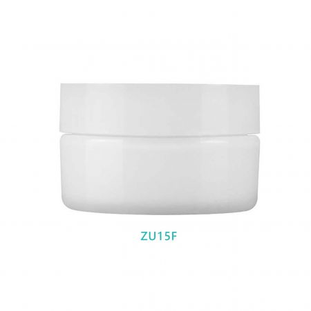15ml PP 圓形雙層雙色霜罐 - 15ml PP 圓形雙層雙色霜罐