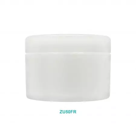 Barattolo rotondo da 50 ml per crema a doppia iniezione - Barattolo rotondo da 50 ml per crema a doppia iniezione