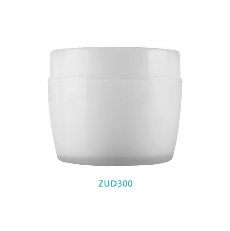 Pot rond courbe bi-injection de 300 ml