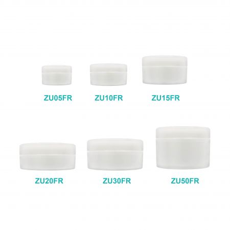 플라스틱 PP 이중 레이어 원형 크림 병