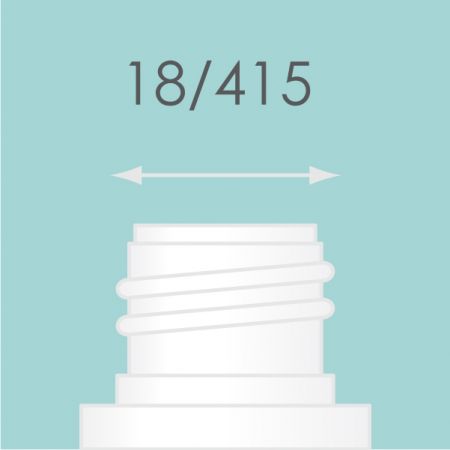 18/415 Neck Bottle - Bottle neck size 18