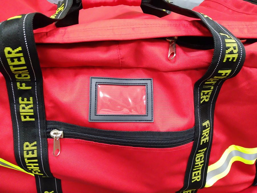 Fireman Rope Bags Protect Fire Gear in Transit | Fireman Equipment Rolling Bag by DELLY