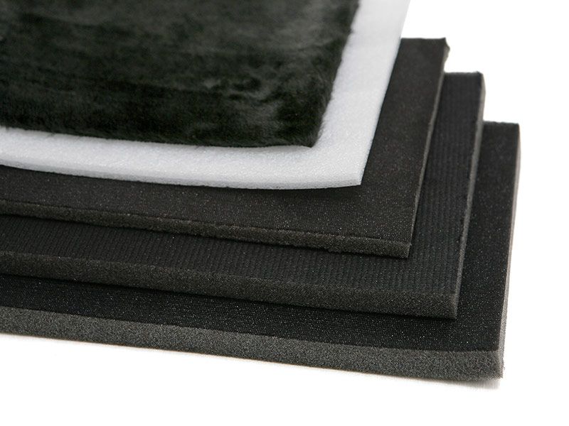 樂器袋常用的內裡與泡棉厚度。