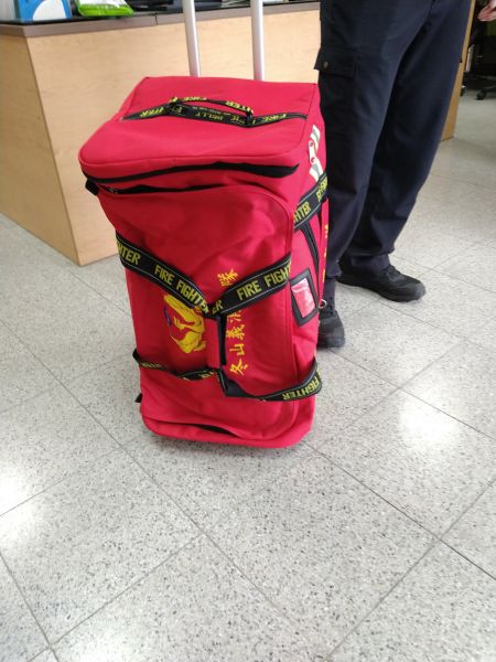 trolley fire equipment bag
