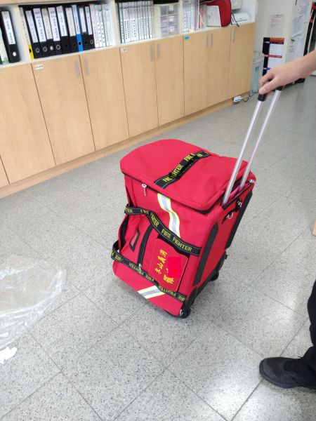 Taiwan made trolley fire equipment bag