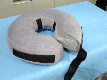充氣式動物護頸套可調整長度扣條