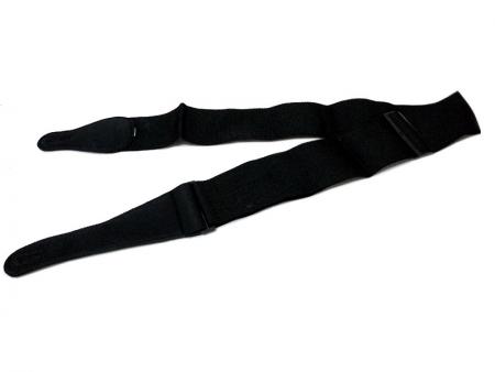 3" wide shoulder strap unraveled.