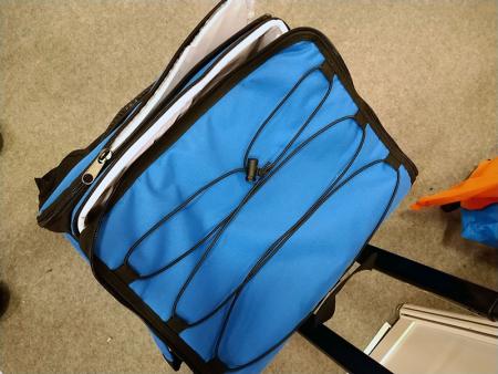 主袋上圓管鬆緊帶。