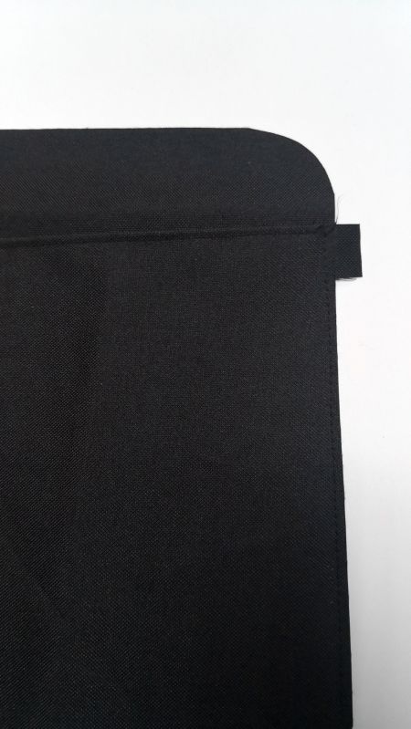 Costura de bolsillo plano con capa de refuerzo