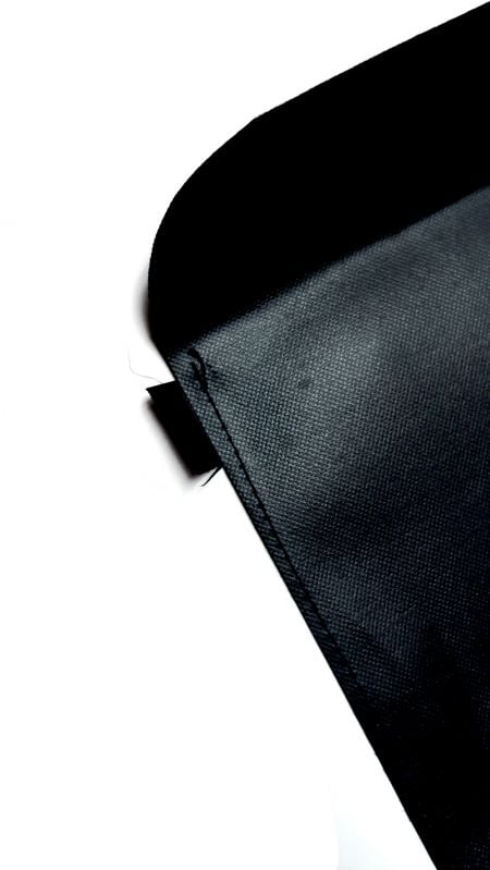 Back View of Flat Pocket Stitching with Strengthening Layer