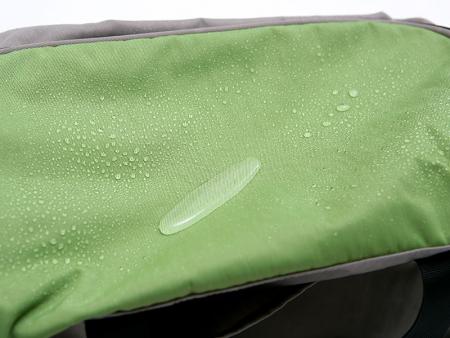 Water resistant fabric.